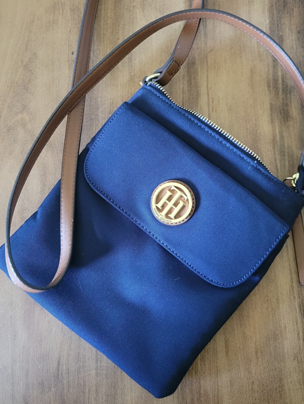 Tommy Hilfiger Navy Blue Crossbody Bag Purse